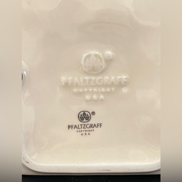 Pfaltzgraff Garden Party Flower Basket Trivet - Hot Plate Retired USA - Picture 5 of 7